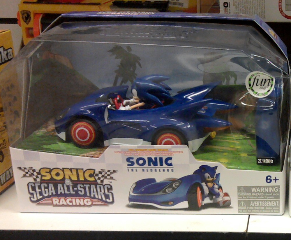 Sonic Sega All-Stars Racing Radio control Sonic