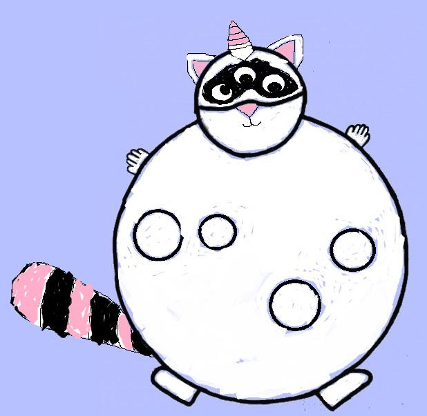 inflated Baloon the monster raccoon by sonicfan40 on DeviantArt