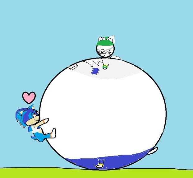 SSBB hugging J inflation by sonicfan40 on DeviantArt