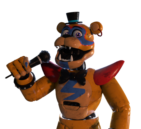 Rockstar Freddy Render #1 by KingAngryDrake on DeviantArt