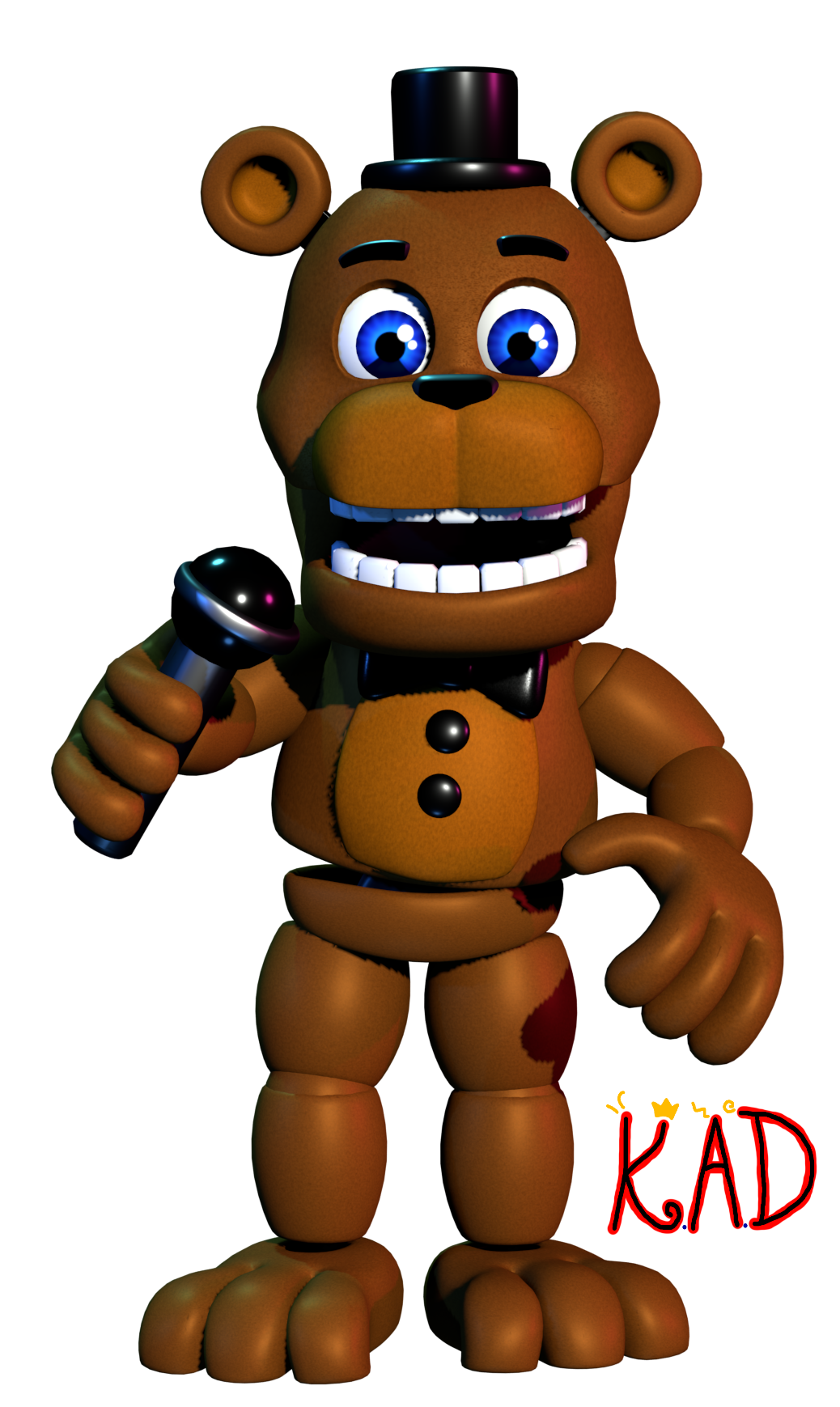 Fredbear Render #1 by KingAngryDrake on DeviantArt