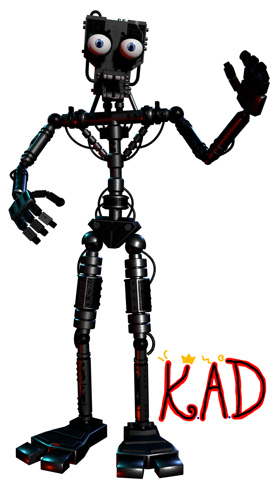 Shadow Freddy Render #2 by KingAngryDrake on DeviantArt