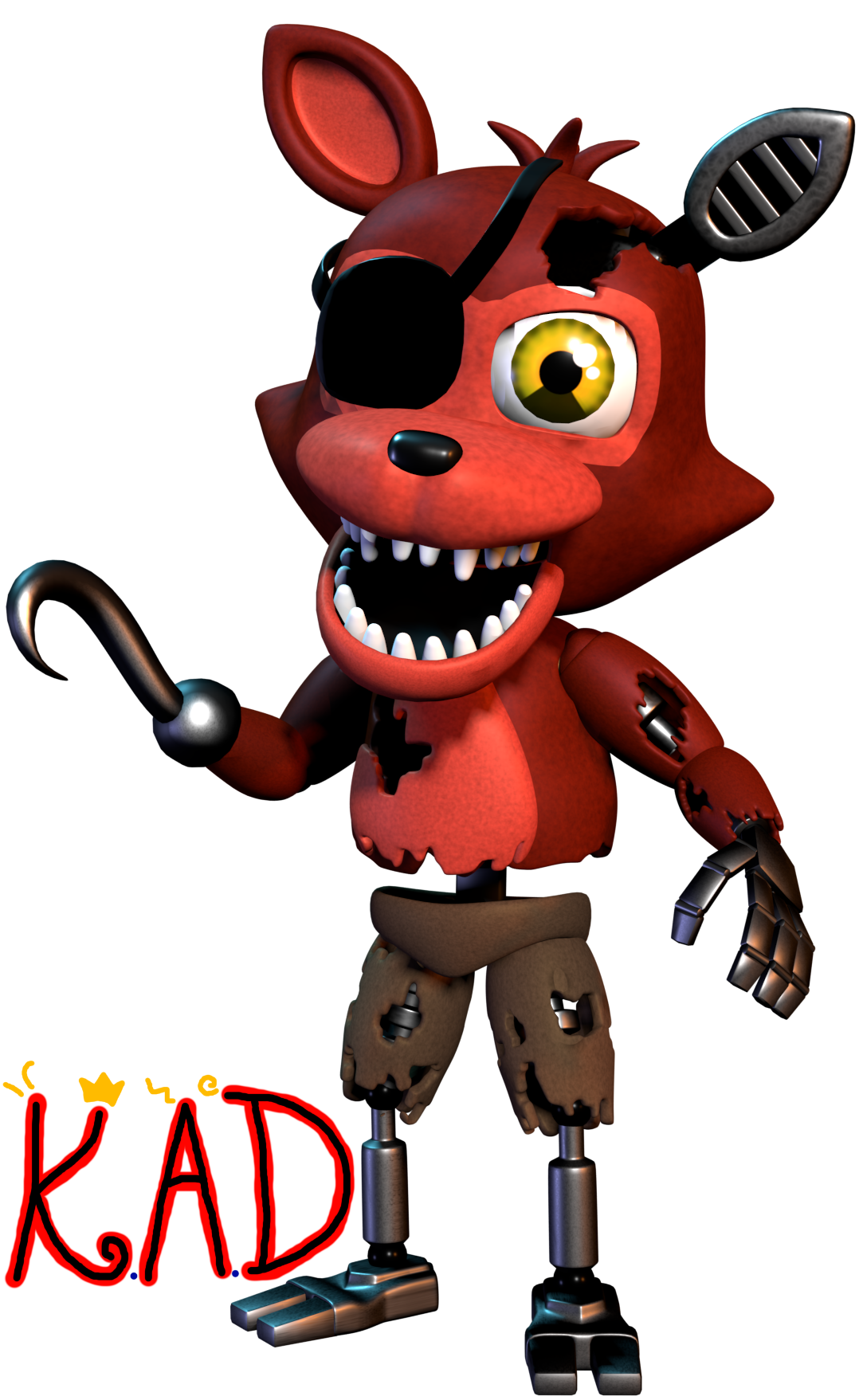 Withered Foxy (@_.fnaf_freak._)