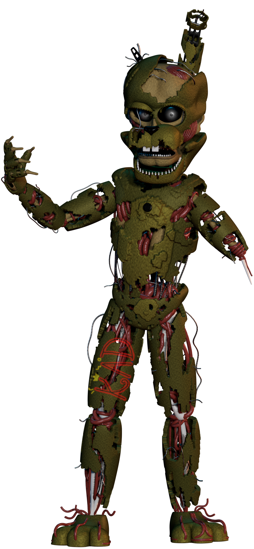 Scraptrap Render #1 by KingAngryDrake on DeviantArt