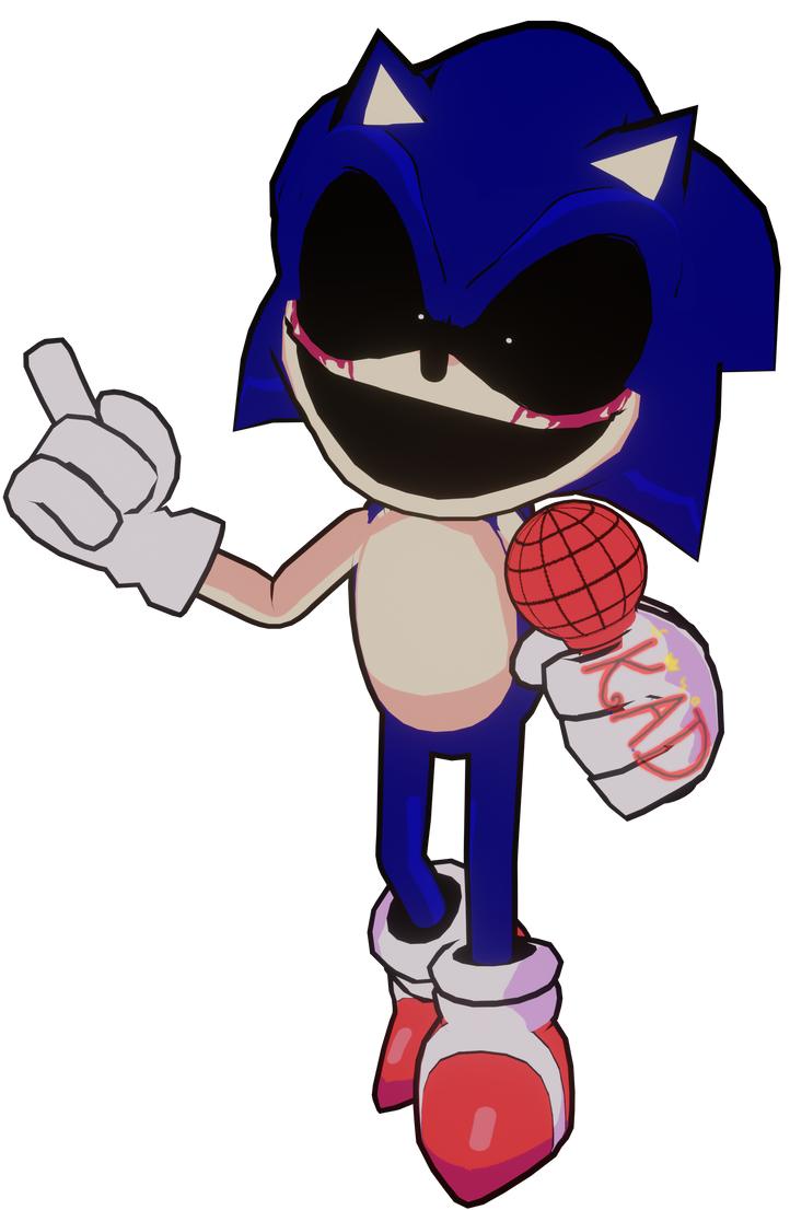 Sonic.EXE (You Can't Run) Render #2 by KingAngryDrake on DeviantArt