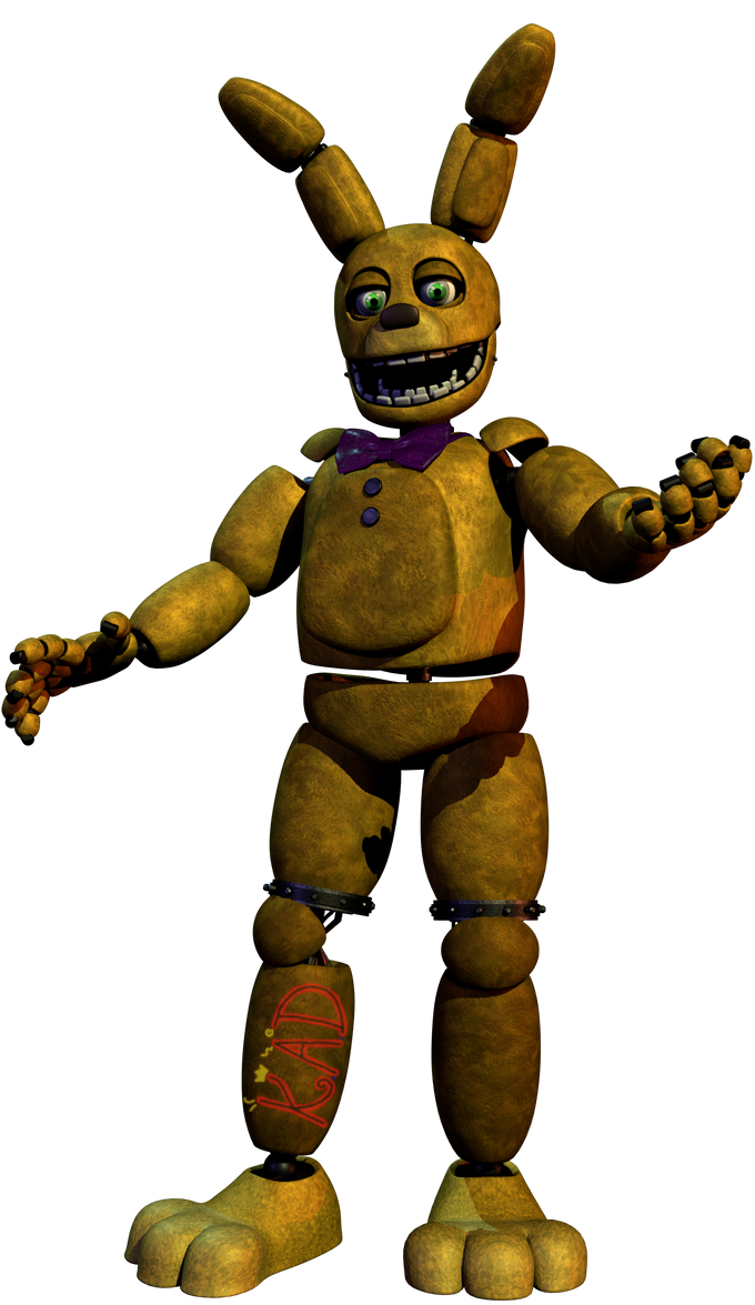 Spring Bonnie Render #1 by KingAngryDrake on DeviantArt