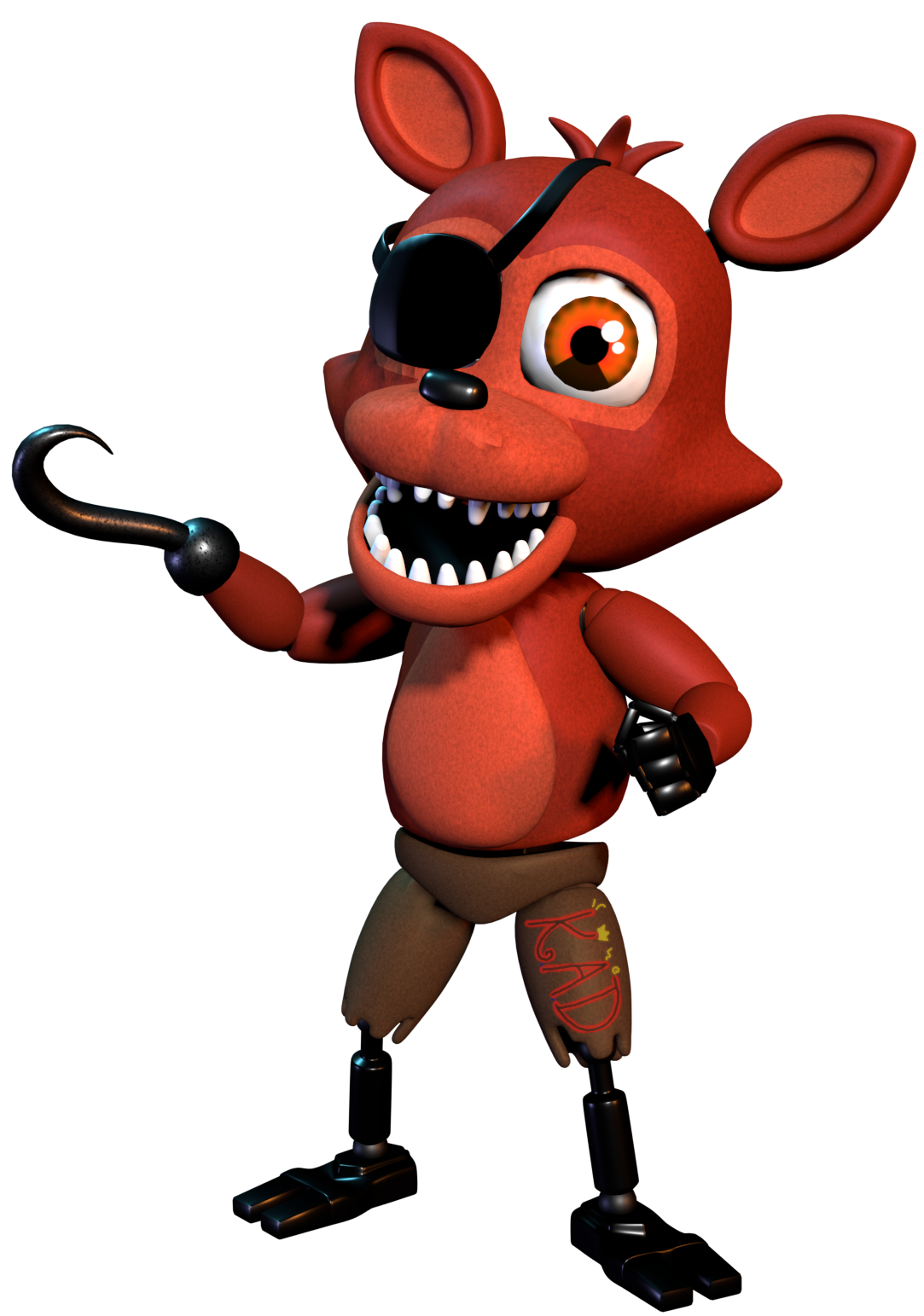 Rockstar Freddy Render #2 by KingAngryDrake on DeviantArt