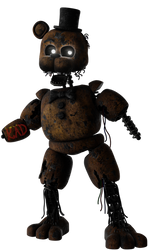 Classic Ignited Freddy Render #2