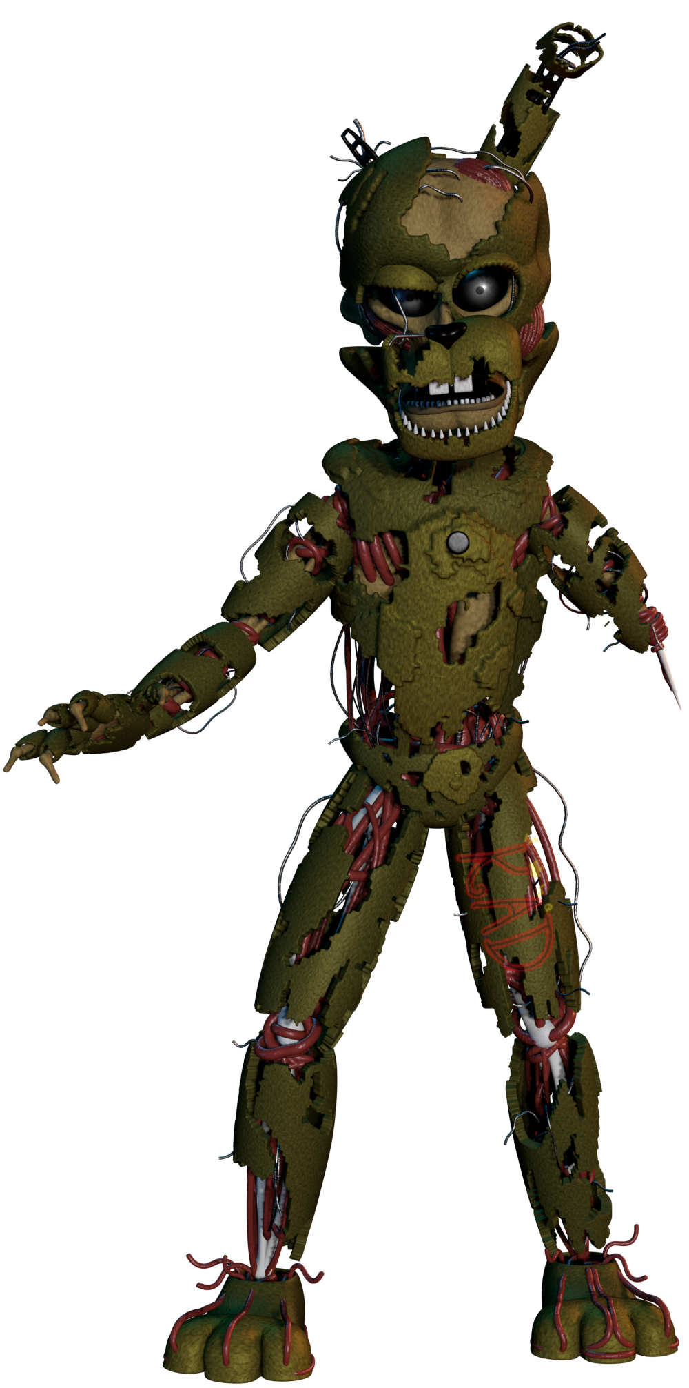 Scraping K Rend Scraptrap Render #2 by KingAngryDrake on DeviantArt