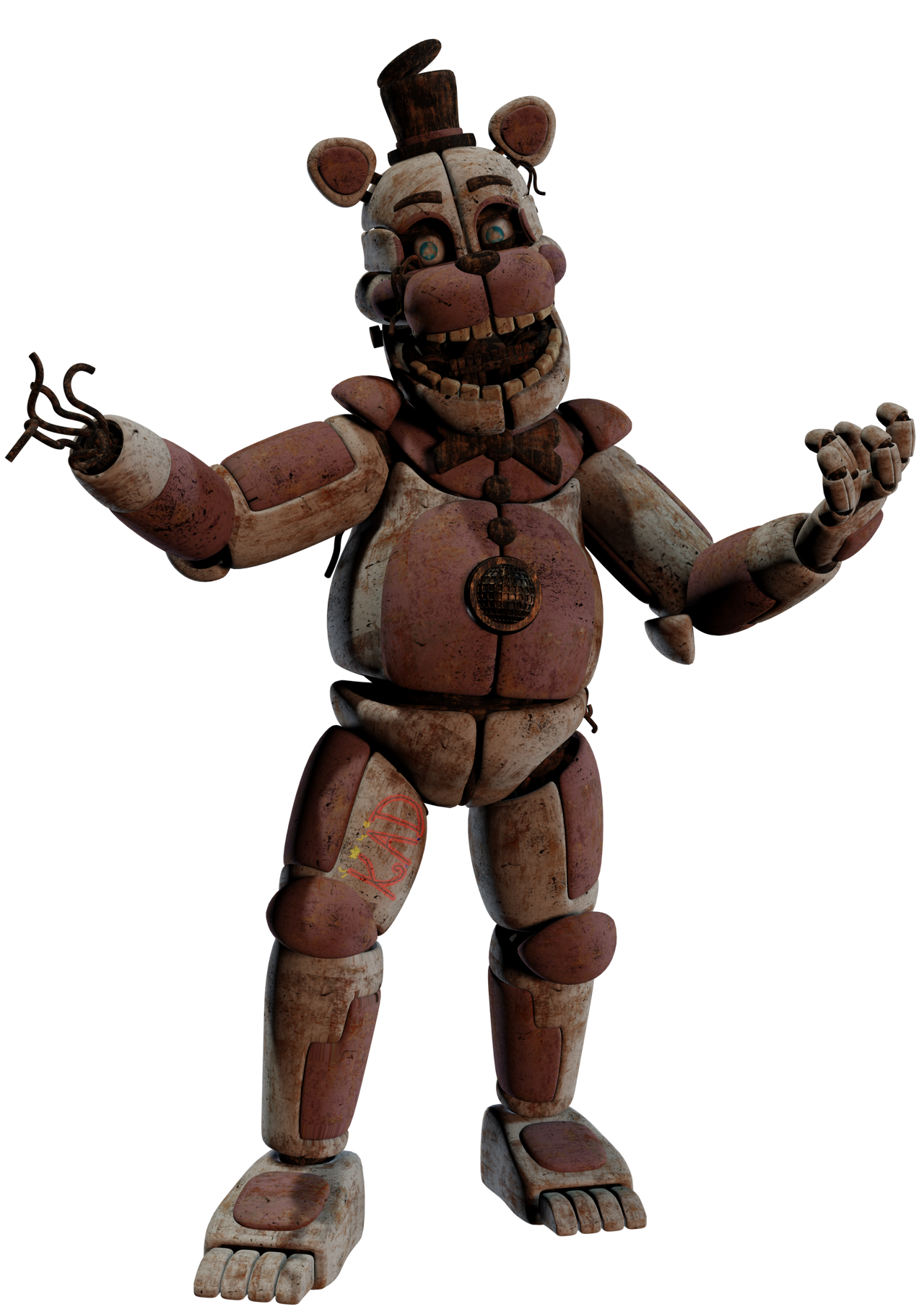 CTW Funtime Freddy Render by KingAngryDrake on DeviantArt