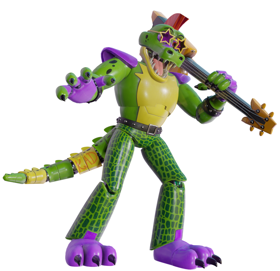 Montgomery Gator Render by KingAngryDrake on DeviantArt