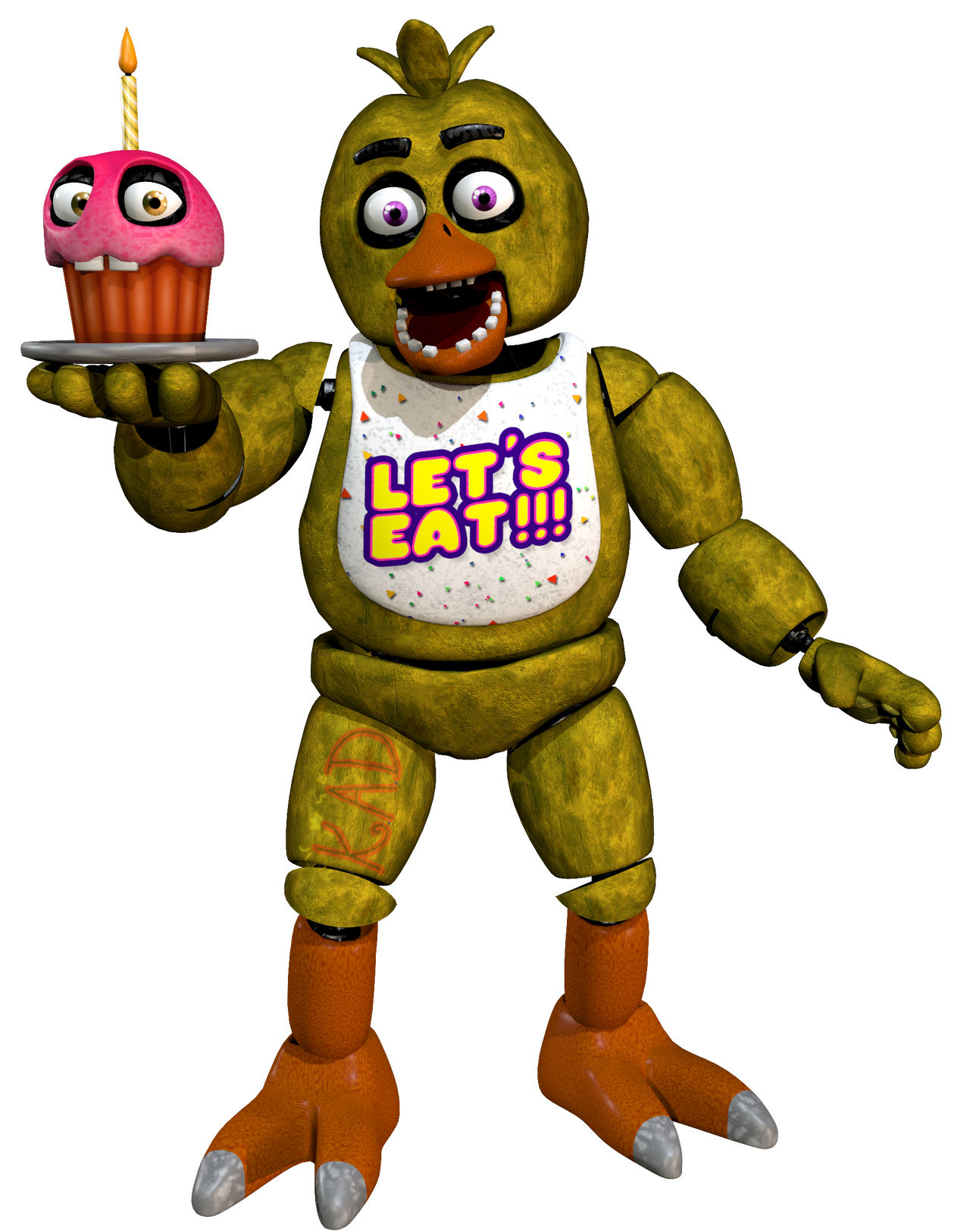 View topic - withered Chica FNAF 2 avatar - Chicken Smoothie