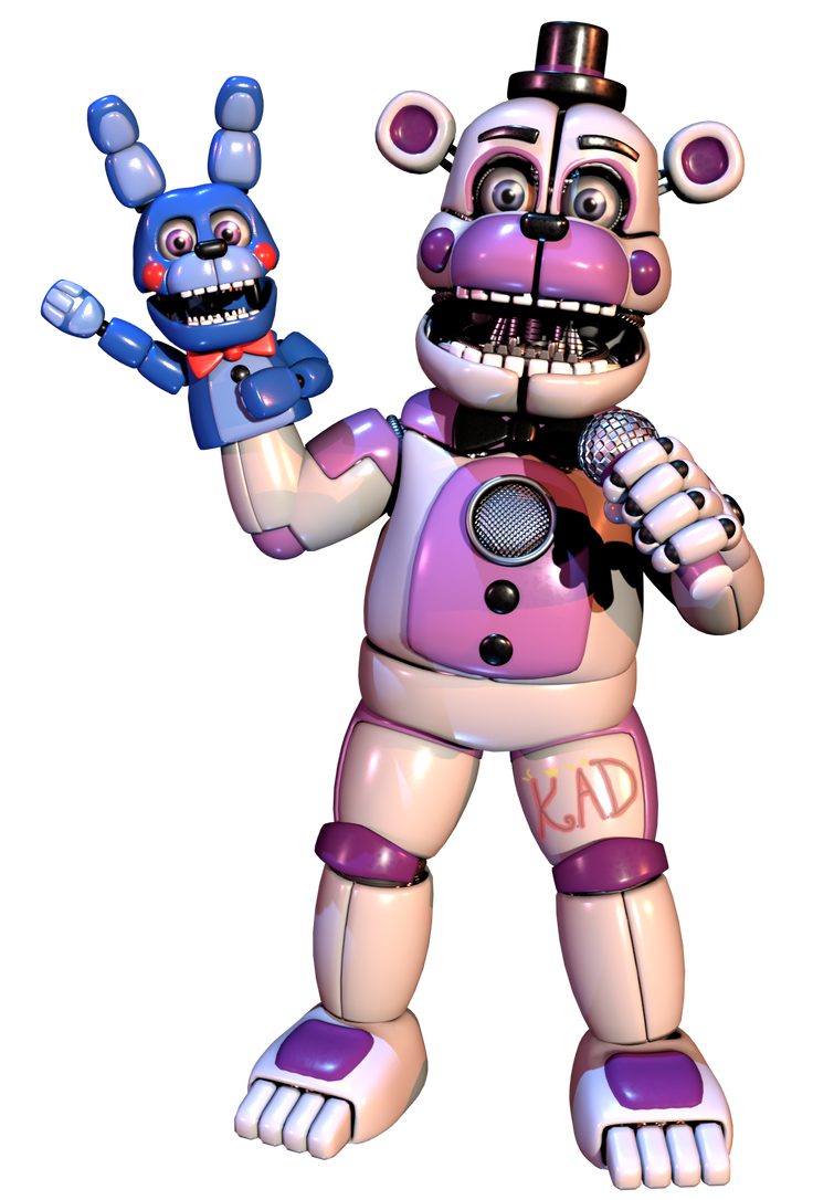 Funtime Freddy Render #2 by KingAngryDrake on DeviantArt