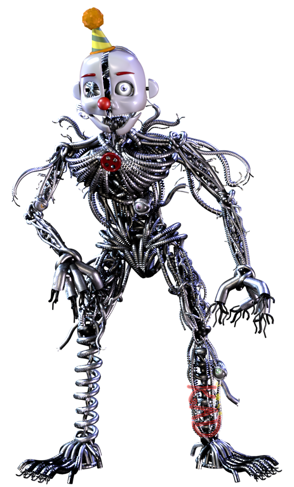 Ennard Render #2 (My lighting) by KingAngryDrake on DeviantArt