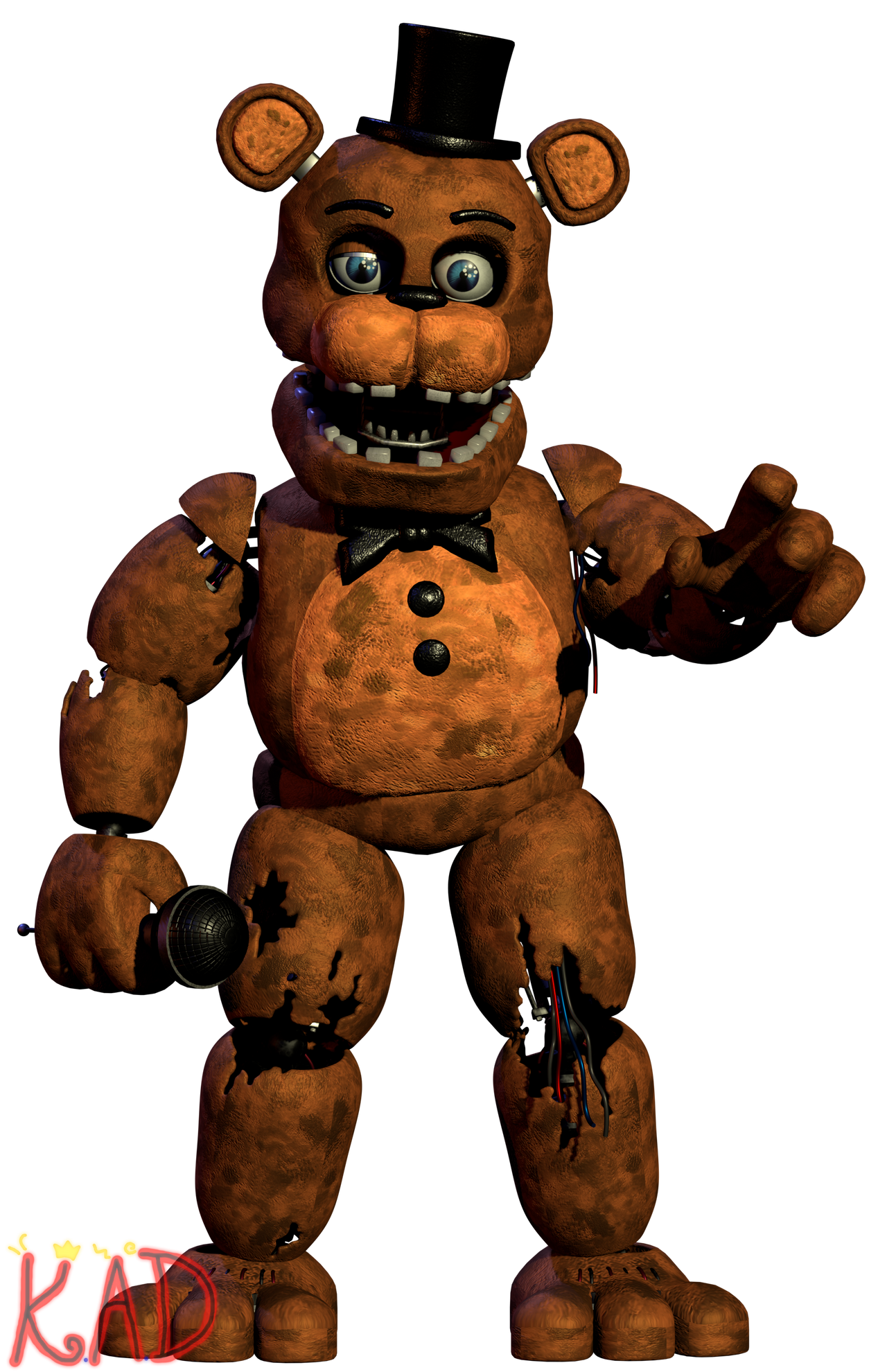 Who is more popular, Withered Freddy or FNaF 1 Freddy? I love both
