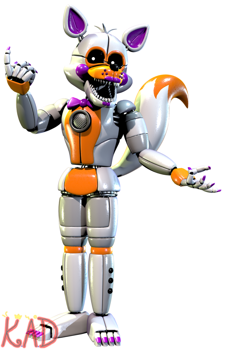 Lolbit First Design Lolbit Render #2 (My Lighting) by KingAngryDrake on DeviantArt