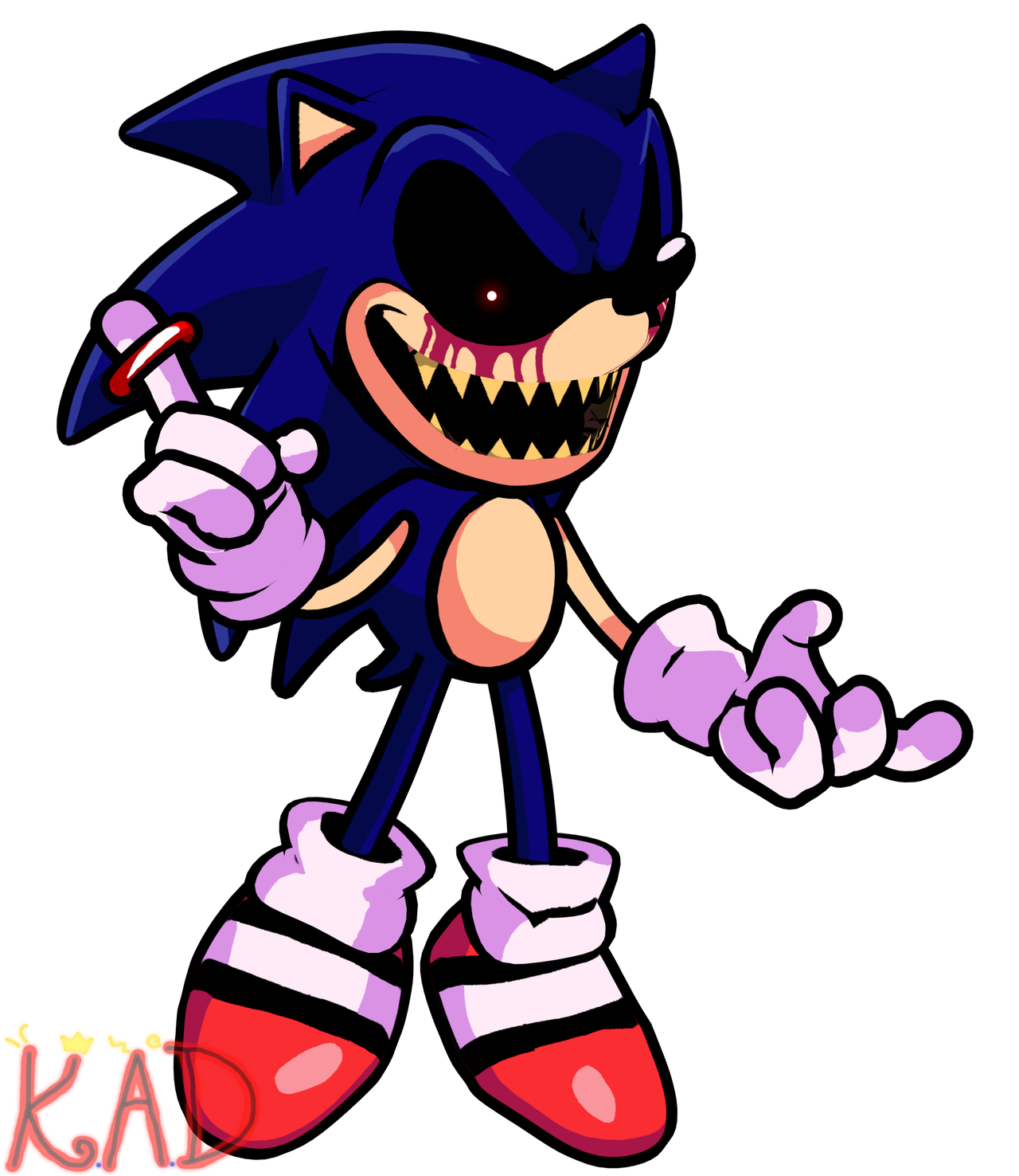 Sonic.EXE Render #4 by KingAngryDrake on DeviantArt