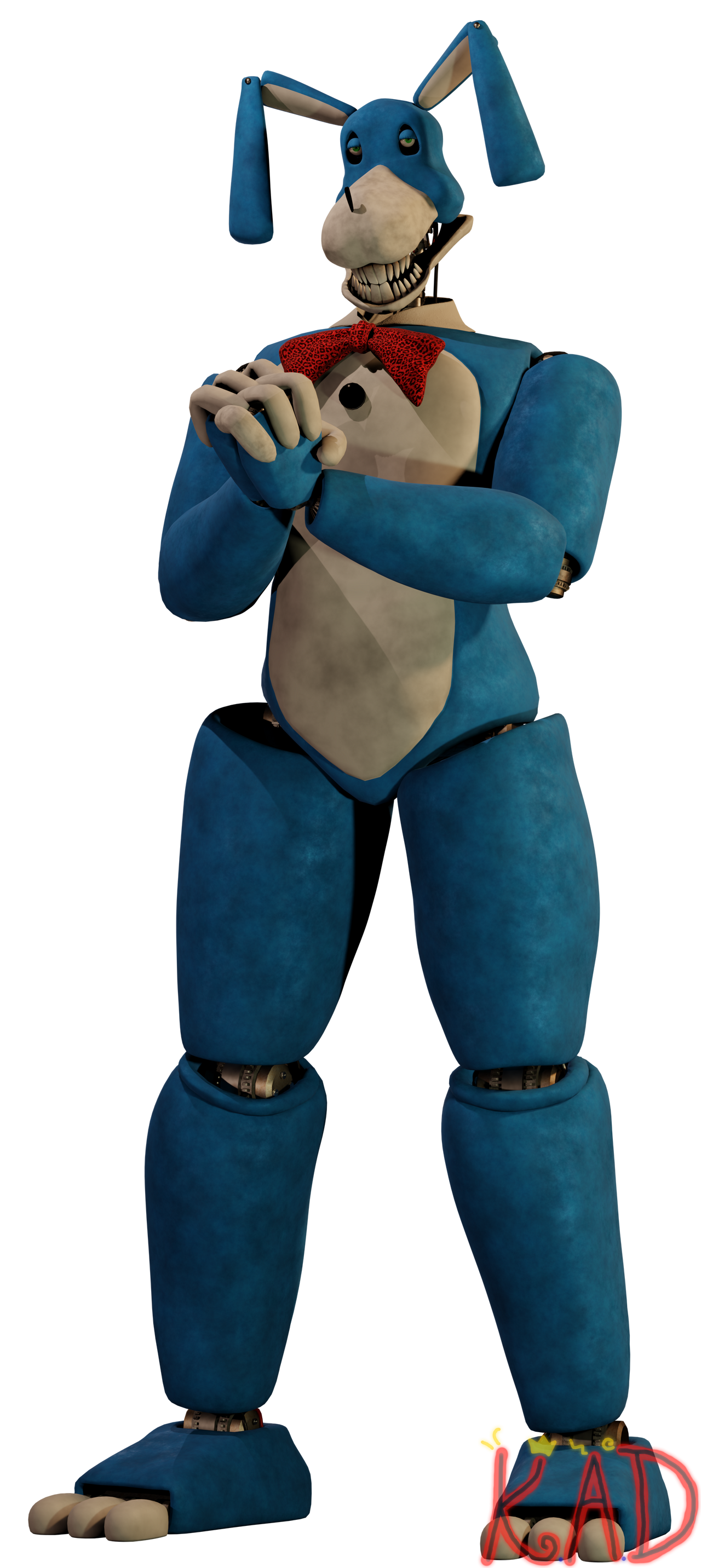 Boney Rabbit Bon the Rabbit Render by KingAngryDrake on DeviantArt
