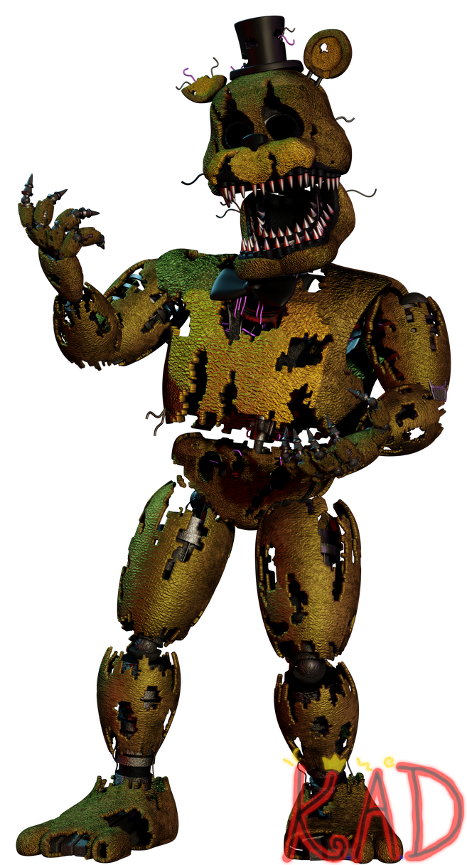 Nightmare Golden Freddy Render By KingAngryDrake On DeviantArt nightmare-golden-freddy-render-by-kingangrydrake-on-deviantart