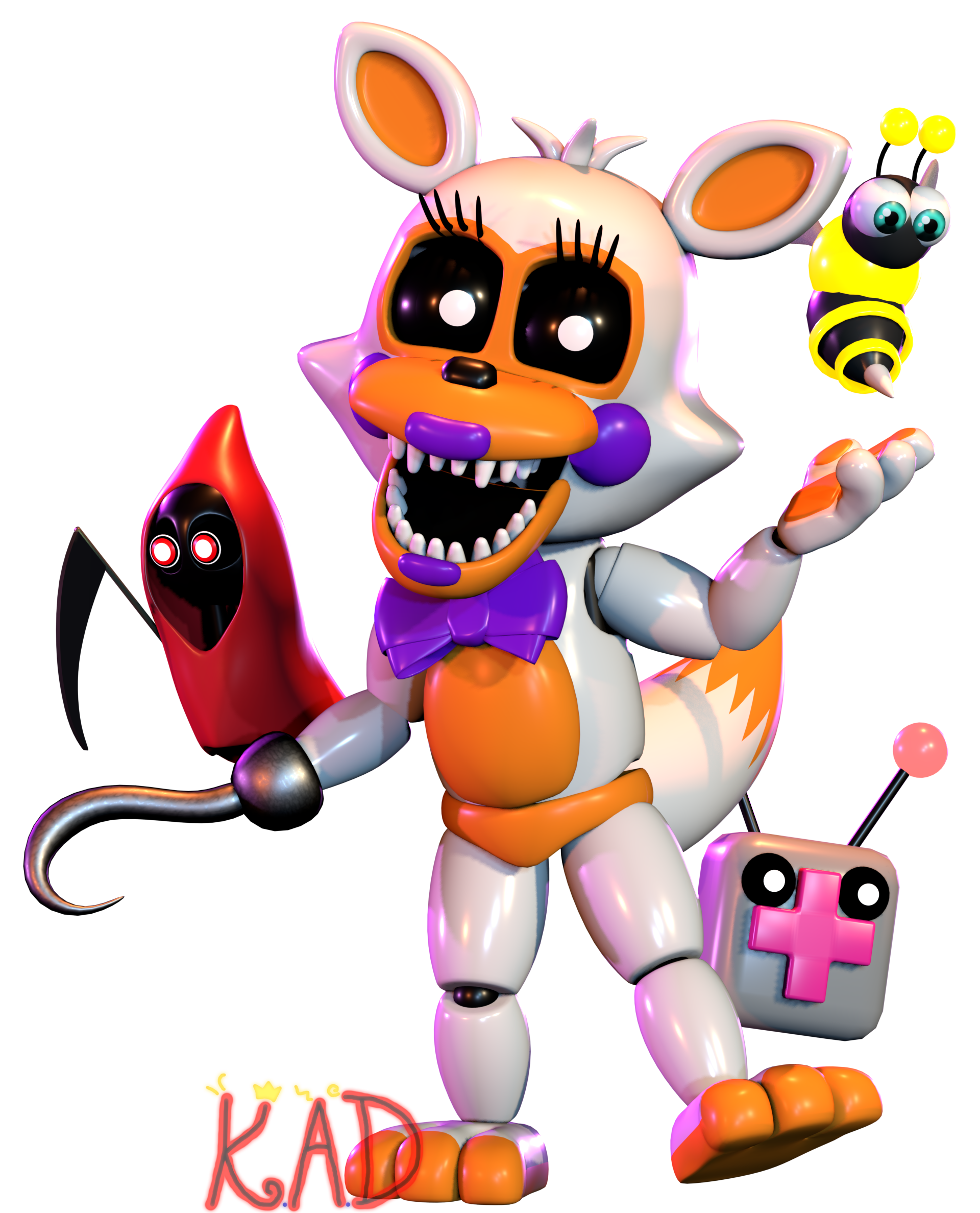 Lolbit Diy Adventure Lolbit Render by KingAngryDrake on DeviantArt