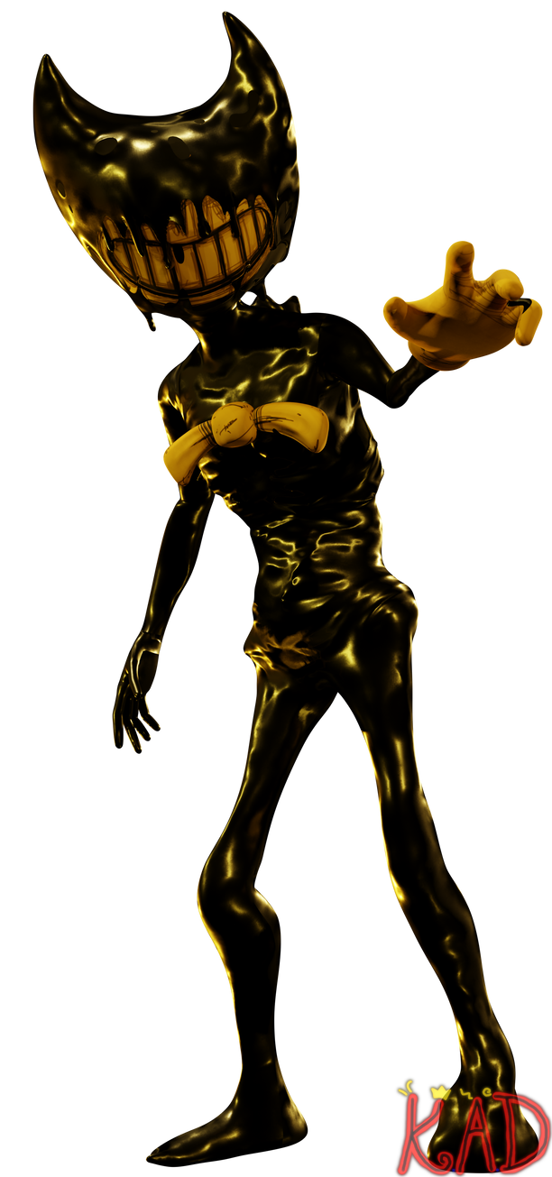 The Ink Demon Render by KingAngryDrake on DeviantArt