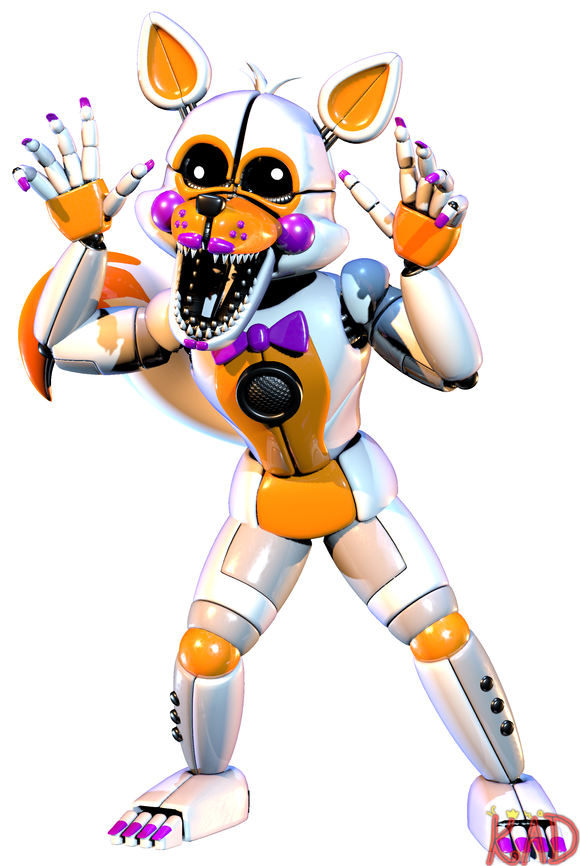 Knight Lolbit Lolbit Render #3 by KingAngryDrake on DeviantArt