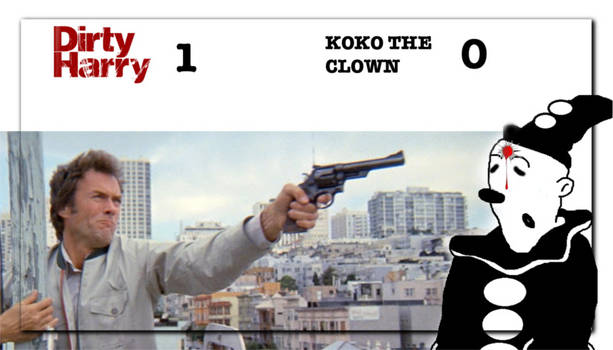 55 Dirty Harry Koko the Clown