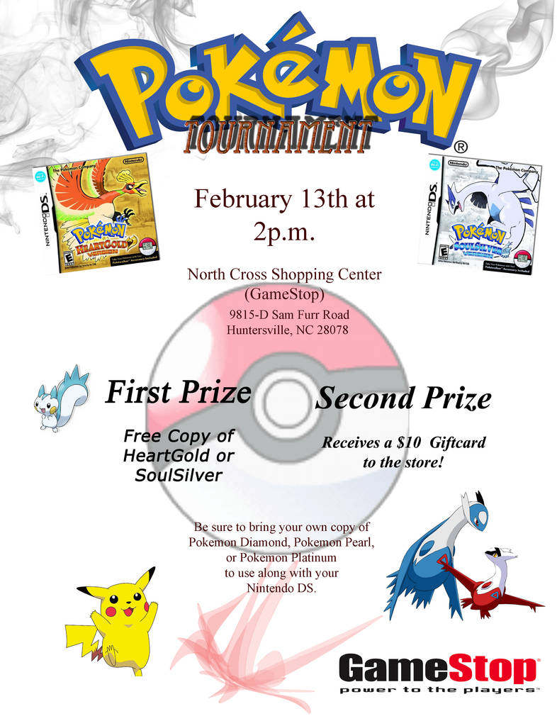 Pokemon Tournament Flyer by Town484 on DeviantArt