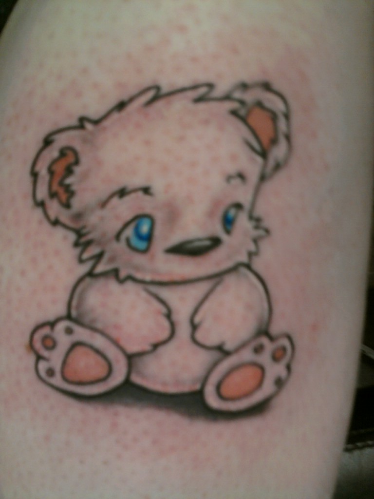 My Poley Bear Tattoo