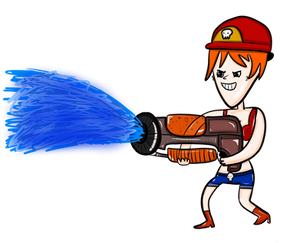 Fire Fighter from Brawl Busters