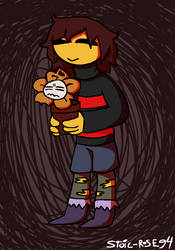 (Underfell) Frisk and Flowey