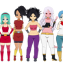 Dragon Ball girls 1