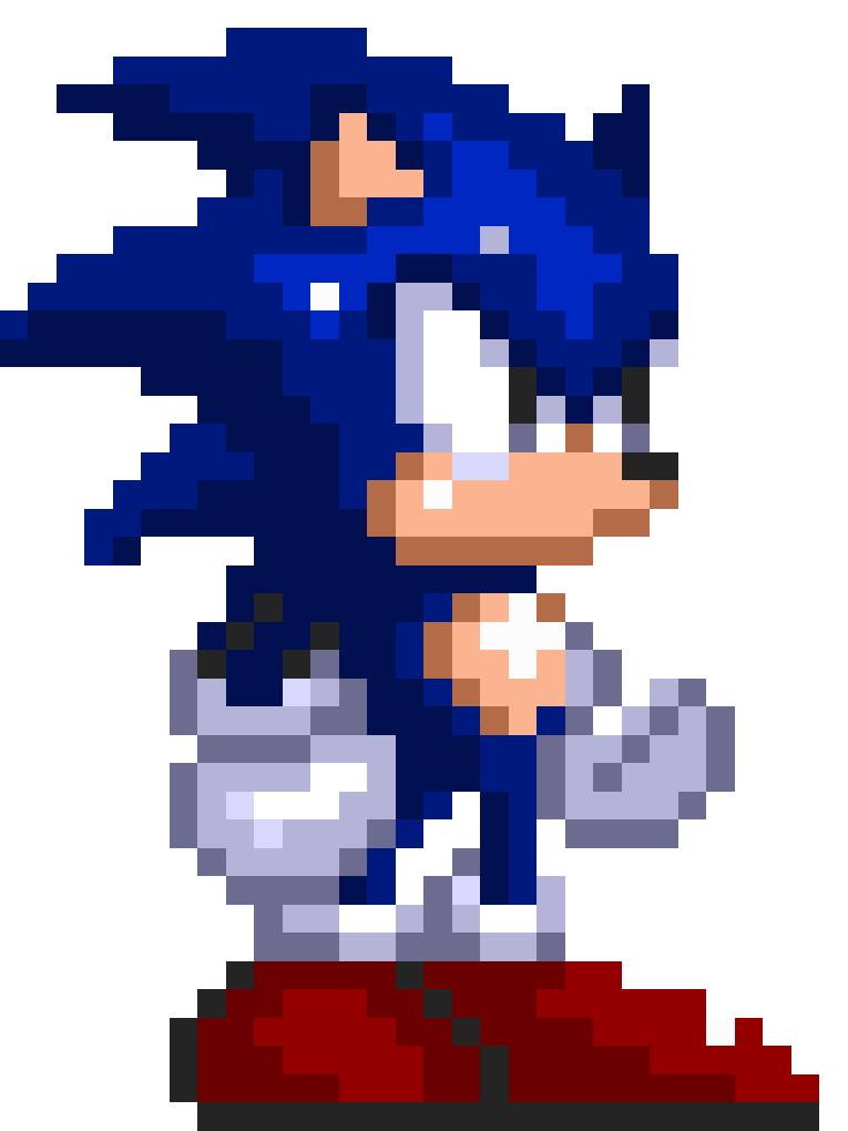 Pixilart - Faker Sonic by tankfox