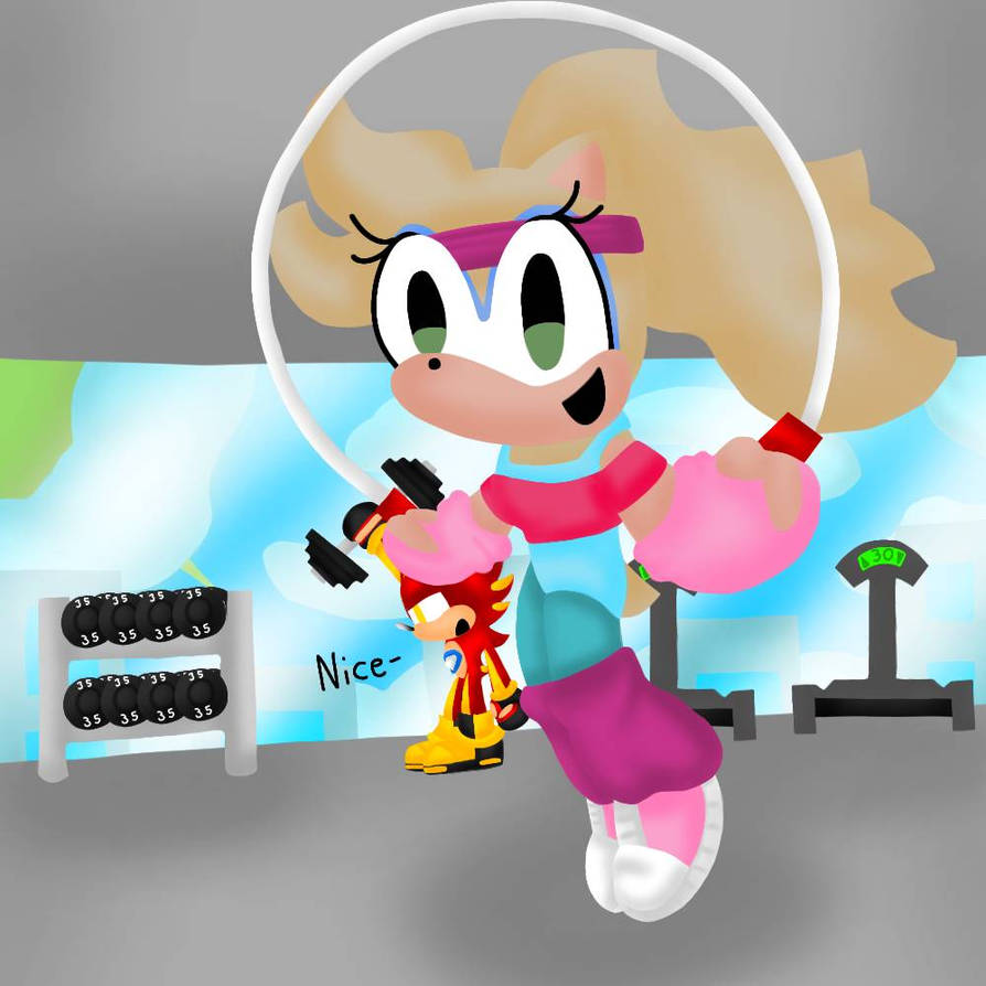 Jump rope (Request) by SkullTheHedgehogBoi on DeviantArt