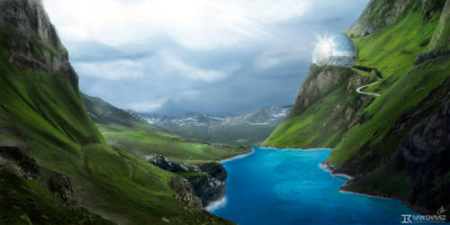 Valley | Landscape MattePainting