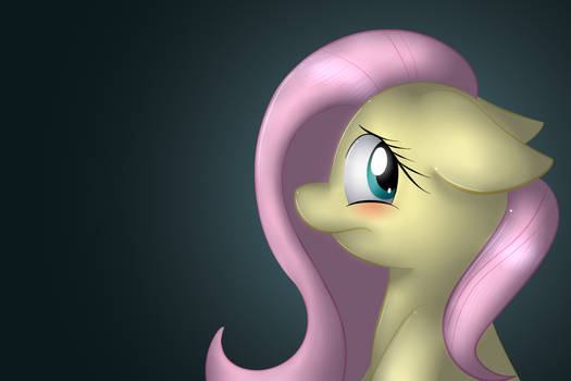 Fluttershy Being Shy