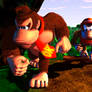 donkey kong and diddy kong