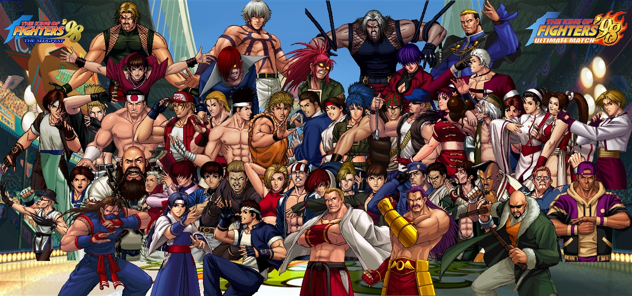 Art of Fighting Team - Characters & Art - The King of Fighters '98:  Ultimate Match
