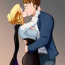 Steve Rogers and Glynda Goodwitch getting along