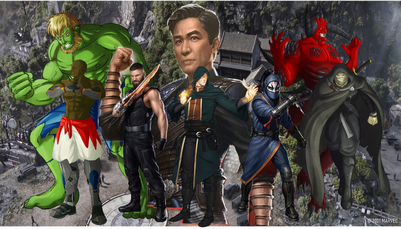 10 Rings Ninja The Ten Rings by FreeManWriter on DeviantArt