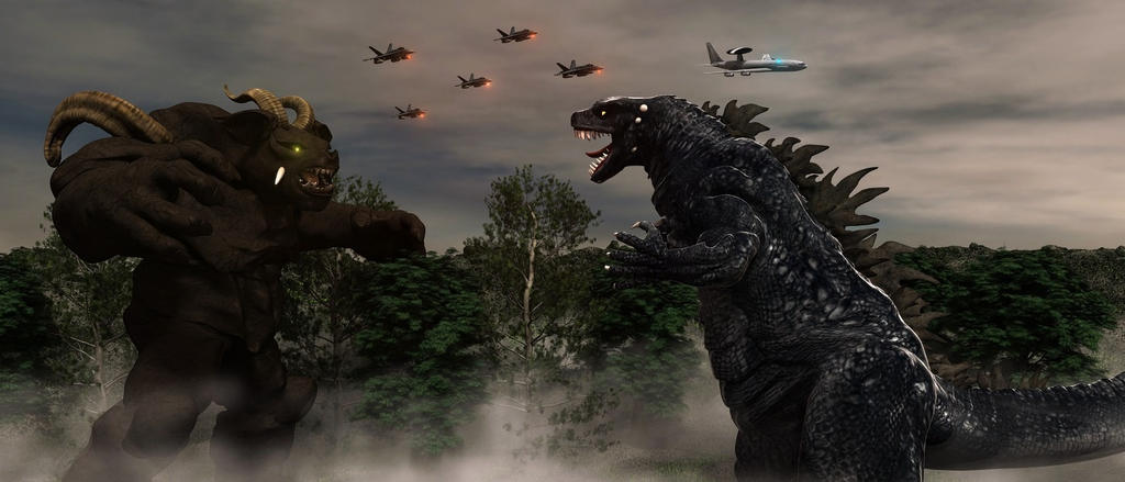 Godzilla Vs King Brustkator 2