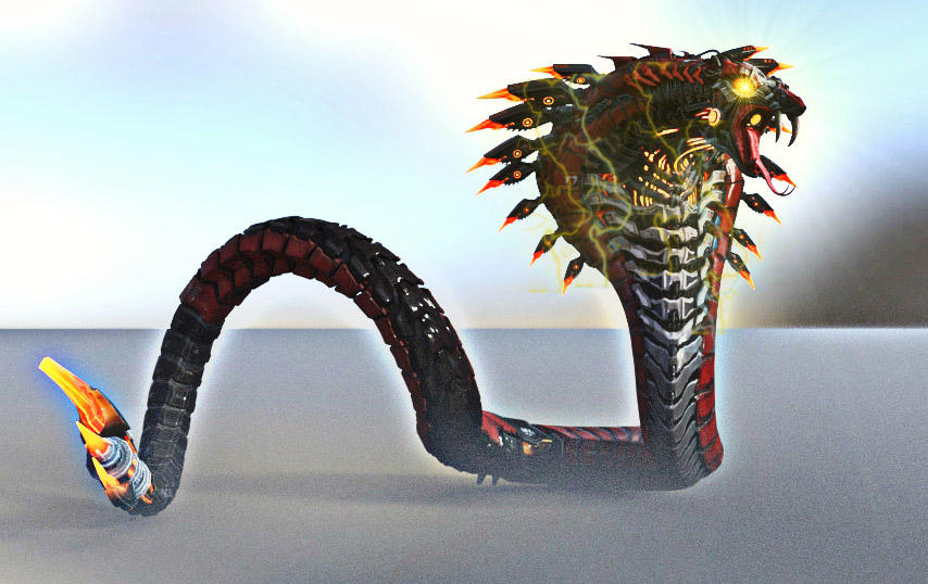 Mecha Snake by TeddyBlackBear2040 on DeviantArt