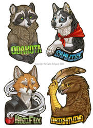 FC 2010 Bust Badges