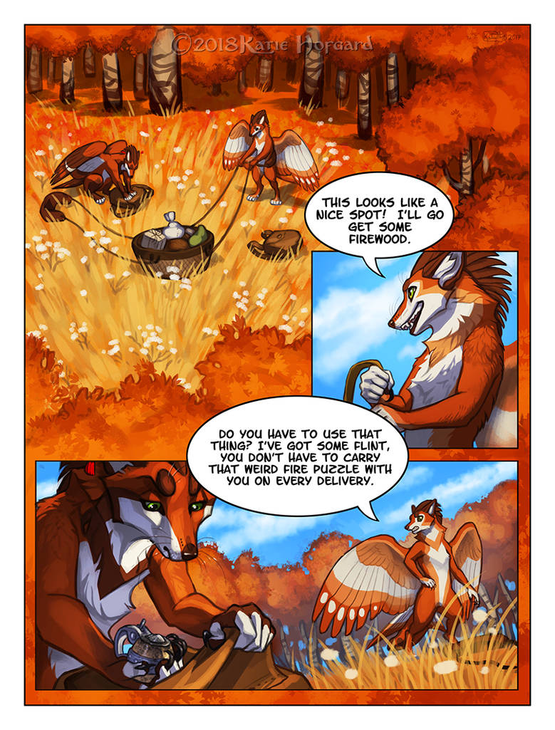 Stirring the Coals - 01 by KatieHofgard