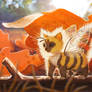 KittenBee in Autumn