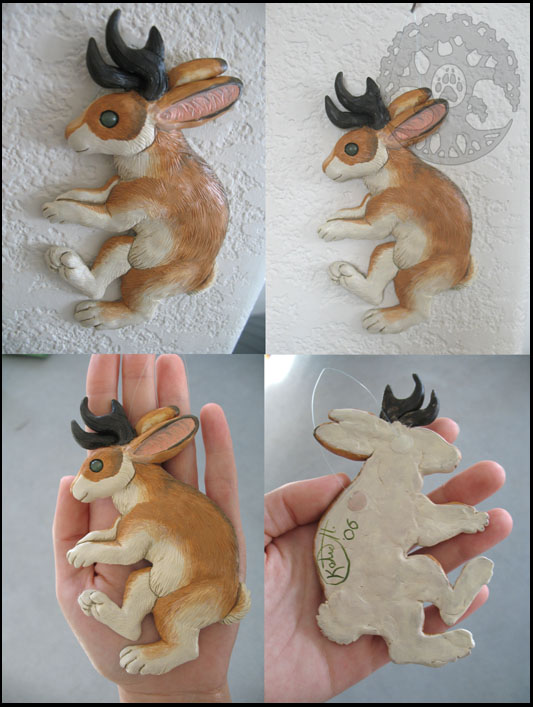 Jackalope Cookie