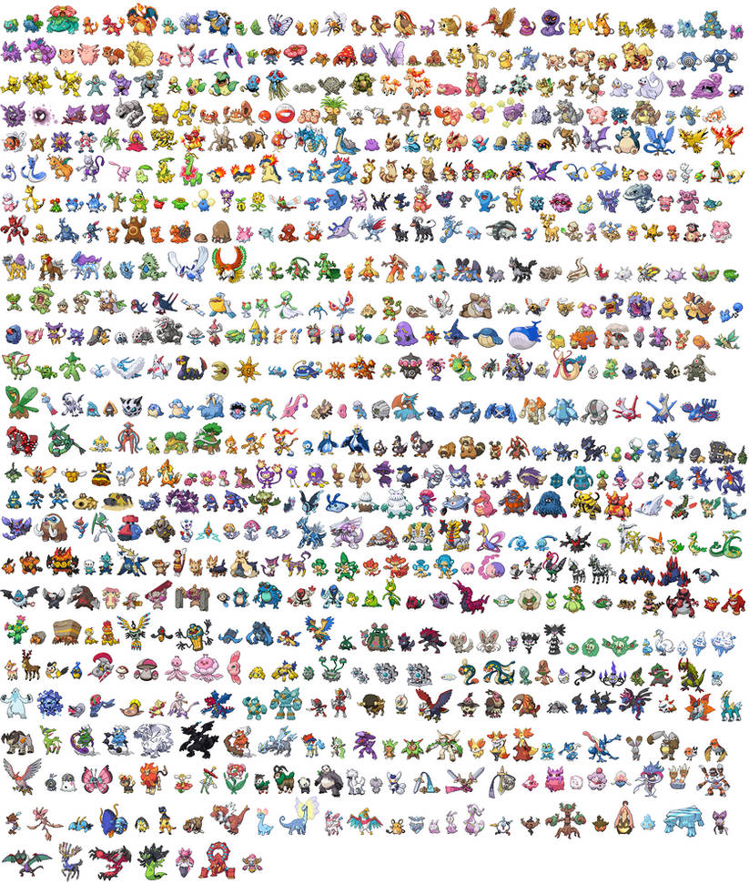 All 721 Pokemon By Alexanderthehedgeho8 On Deviantart All 721 Pokemon By Alexanderthehedgeho8 On Deviantart