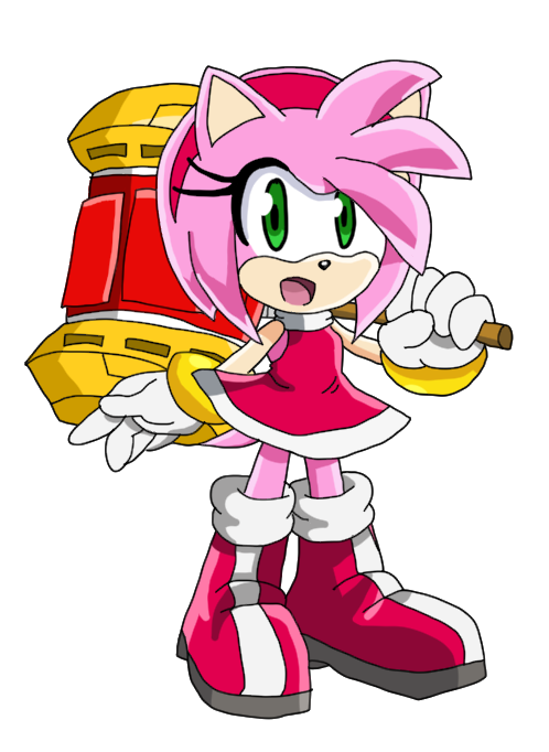 Sonic X - Amy Rose png by PabloSagardoySFM on DeviantArt