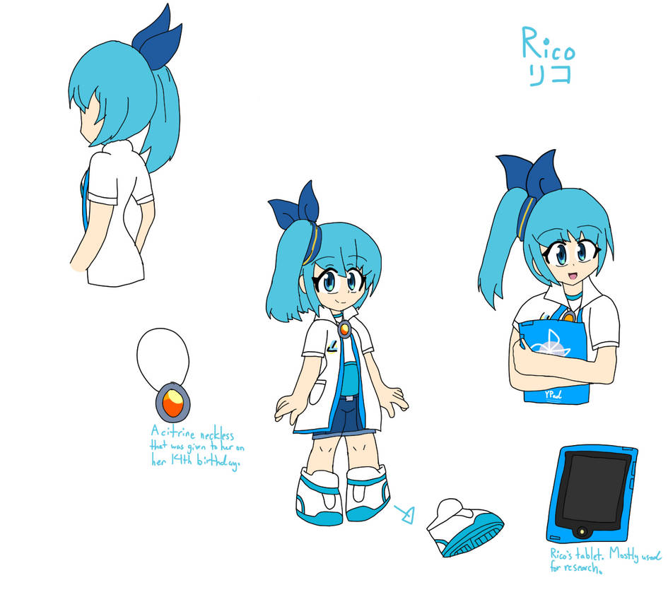 Mega Man Cybernetic Warrior- Rico by AlextheStarChild on DeviantArt