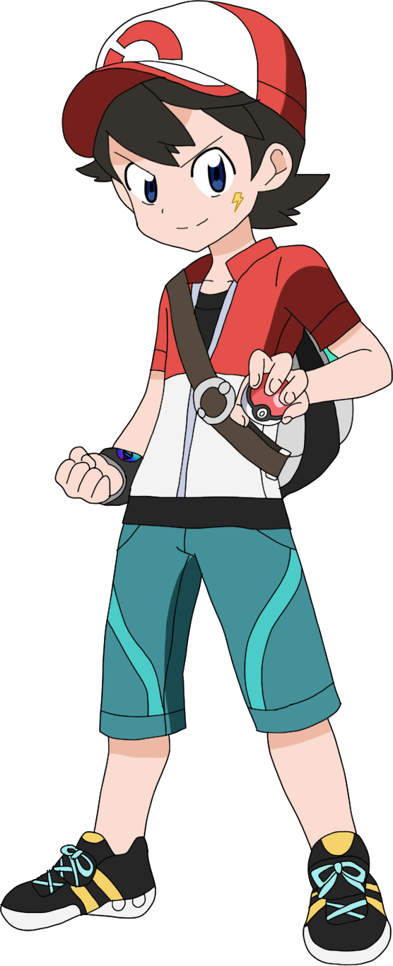 Pokemon Odysseys- Chase Render by AlextheStarChild on DeviantArt